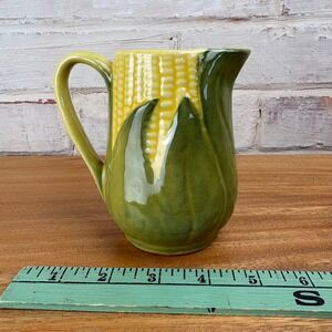Vintage Shawnee Corn Creamer Pitcher Farmhouse Pottery USA #70
